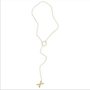 Adornia    X / O necklace